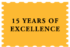 15 years of excellence